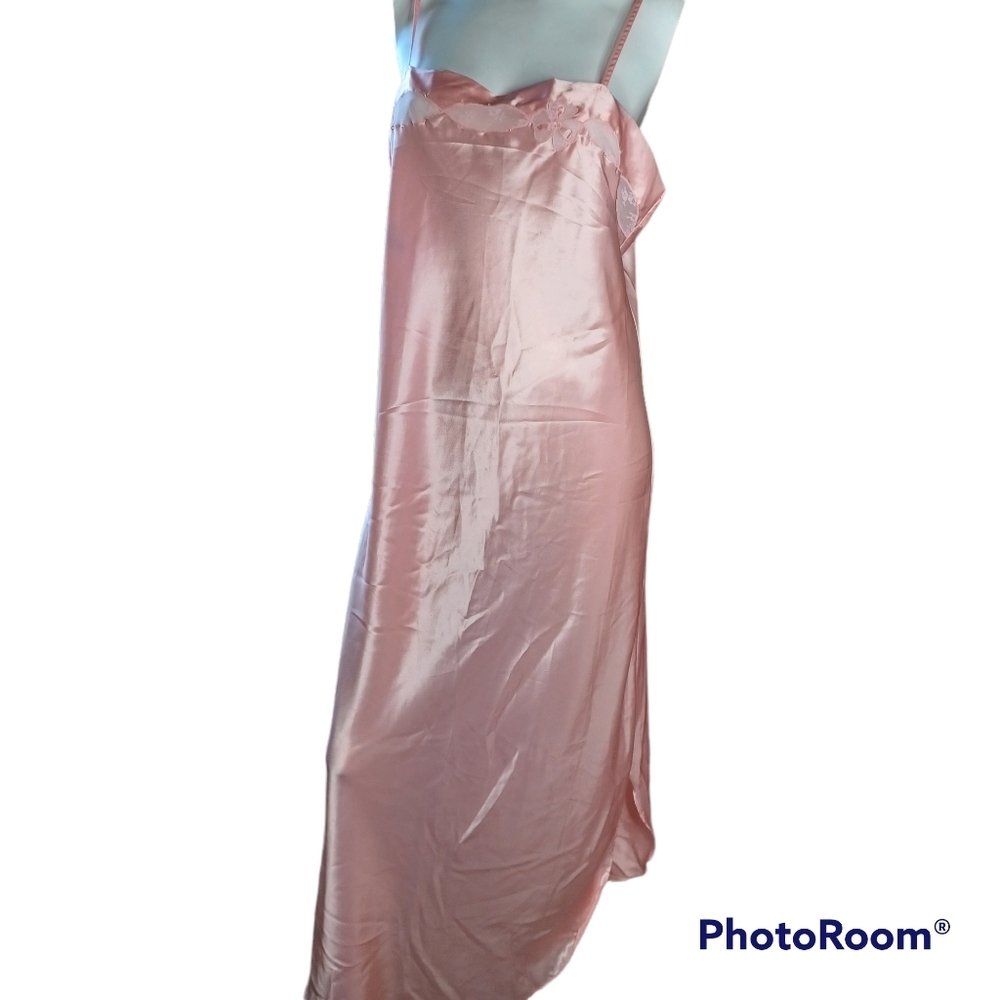 Vintage Barbizon Satin nightgown L